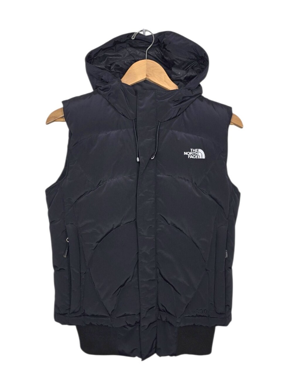 The North Face Prodigy 600 Goose Down Hooded Puffer Vest Black Women's Medium